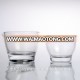 Glass server Set of 2pc Bowl For Salad or Sauce or Garvy