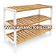 creative bamboo outdoor shoe rack waterproof MY2-7021